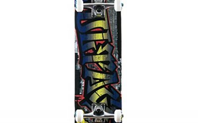 Voltage Graffiti Complete Skateboard Blue Width:7.50
